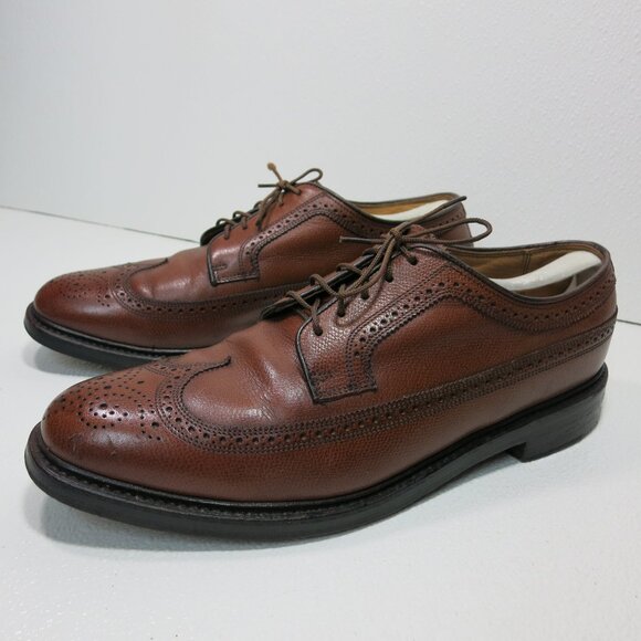 Stafford Other - Stafford Brogue Leather Wingtip Dress Formal Oxfords Footwear Shoes Sz 11.5 M